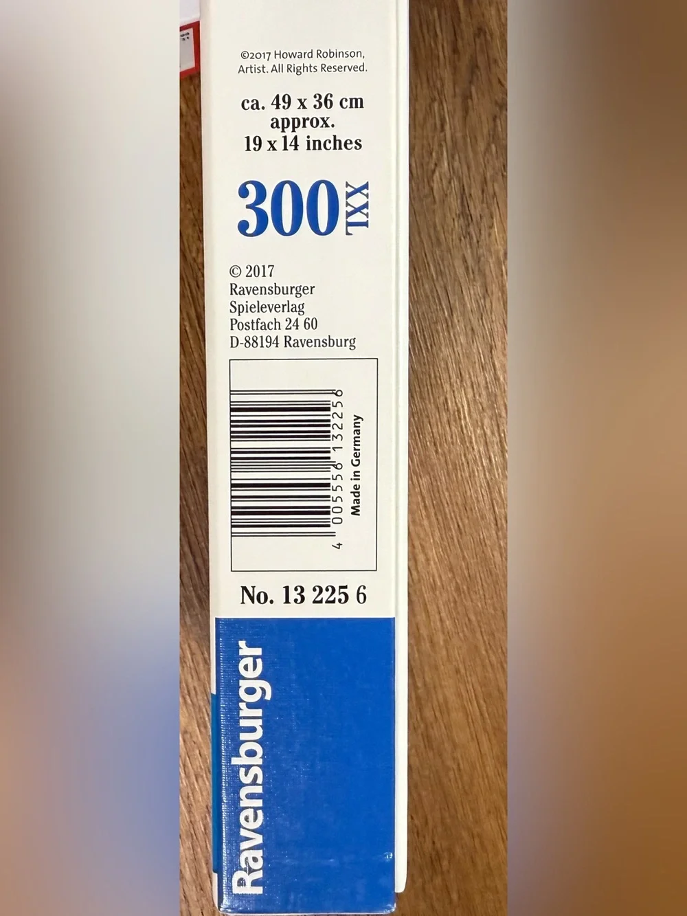 2 puzzles: Ravensburger 300 pc & Kohl’s 400 pc (New & Like New)